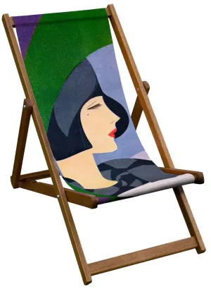 Grey Cloche Hat - Art Deco Fashion Deckchair