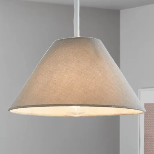 Grey Cone Light Shade 35cm