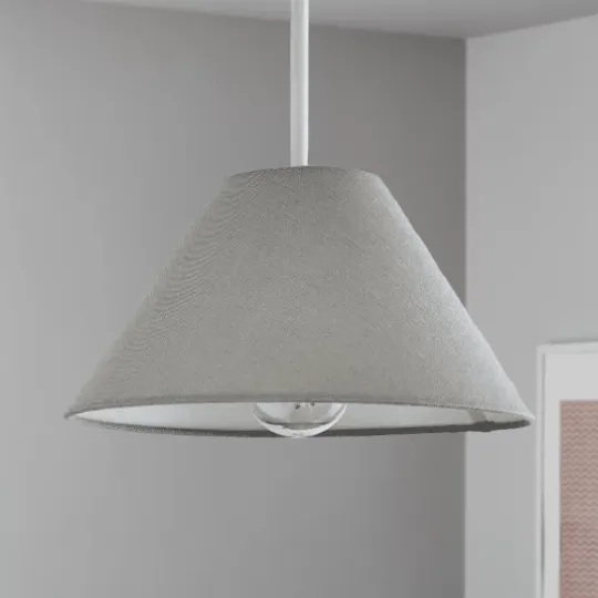 Grey Cone Light Shade 35cm