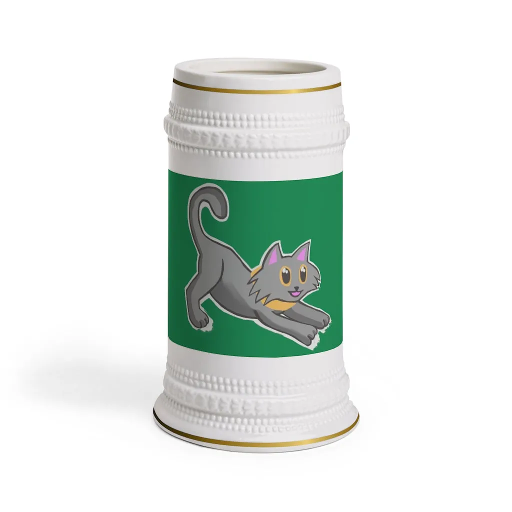 Grey Kitty Stein Mug