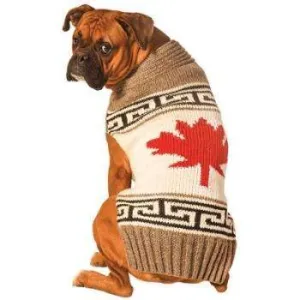 Grey Maple Leaf Sweater