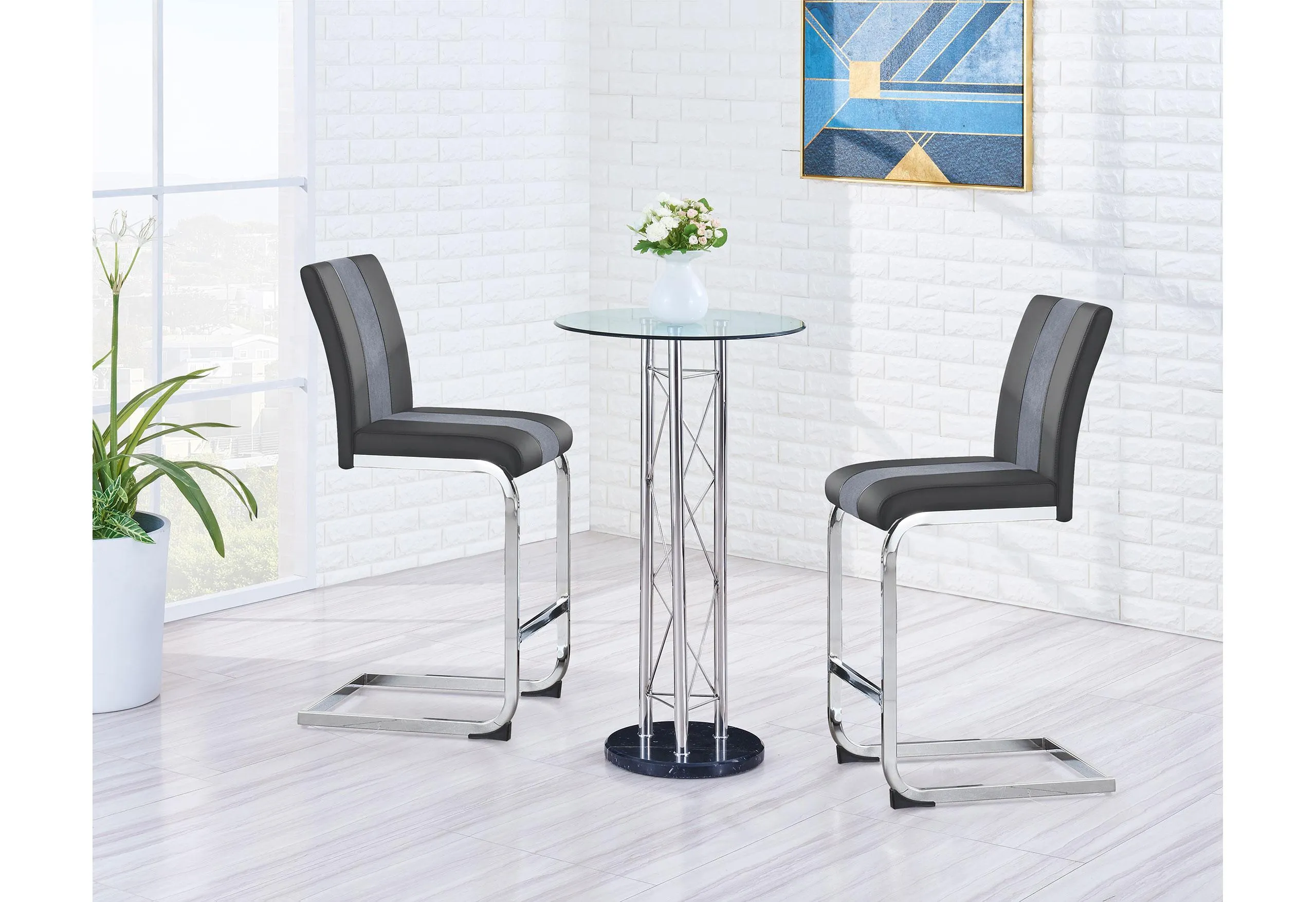 Grey - Modern Bar Set