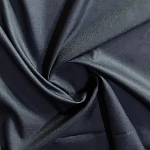 Grey Solid Semi Viscose Suiting Fabric