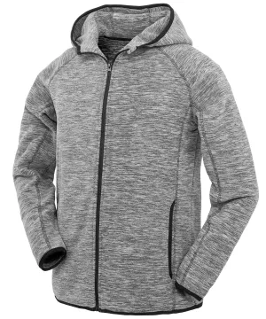 Grey/Black - Microfleece hoodi