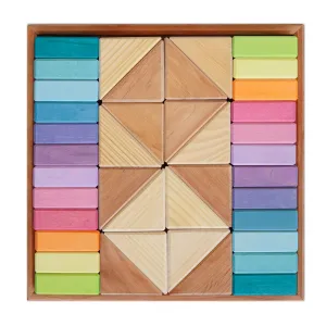 Grimm's Pastel Duo Building Blocks