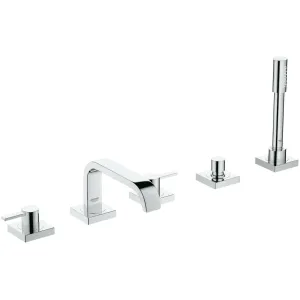 Grohe Deck Mounted Chrome Allure 5-hole bath/shower combination