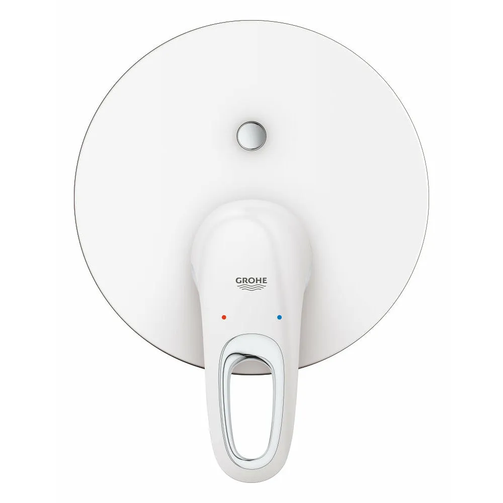 Grohe Moon White Eurostyle Single-lever mixer with 2-way diverter