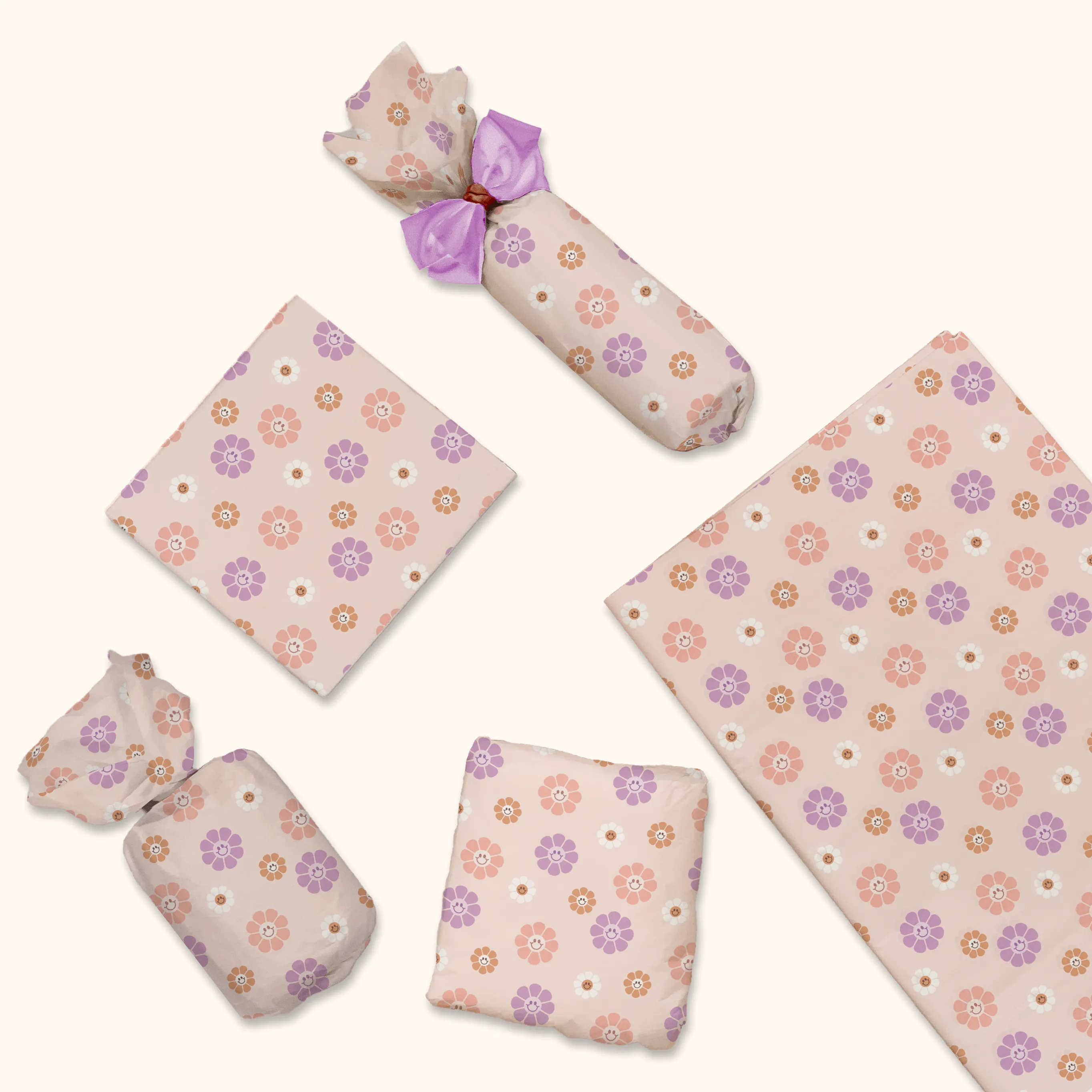 Groovy Flowers Designer Tissue Paper for Gift Bags