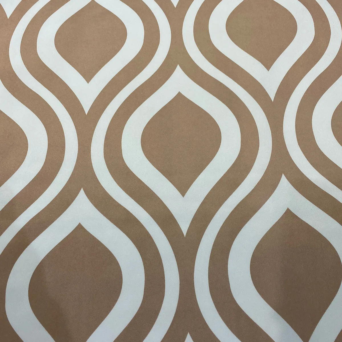 Groovy Print (Lamour) Wholesale Fabric in Taupe