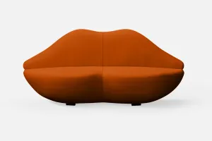 Grosseto 3 Seater Sofa Orange Leather