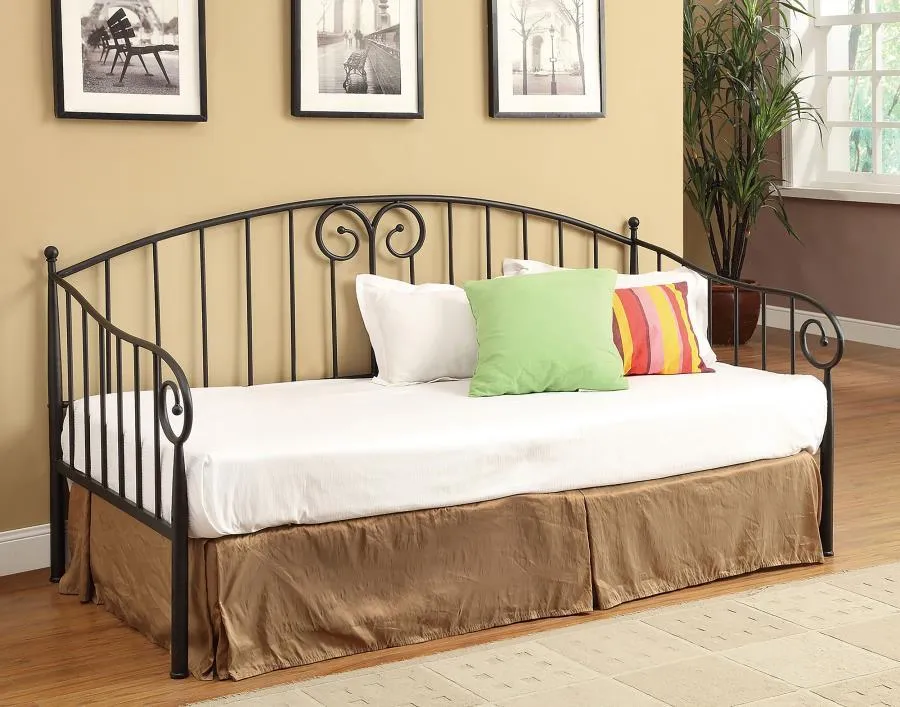 Grover - Metal Twin Daybed - Black