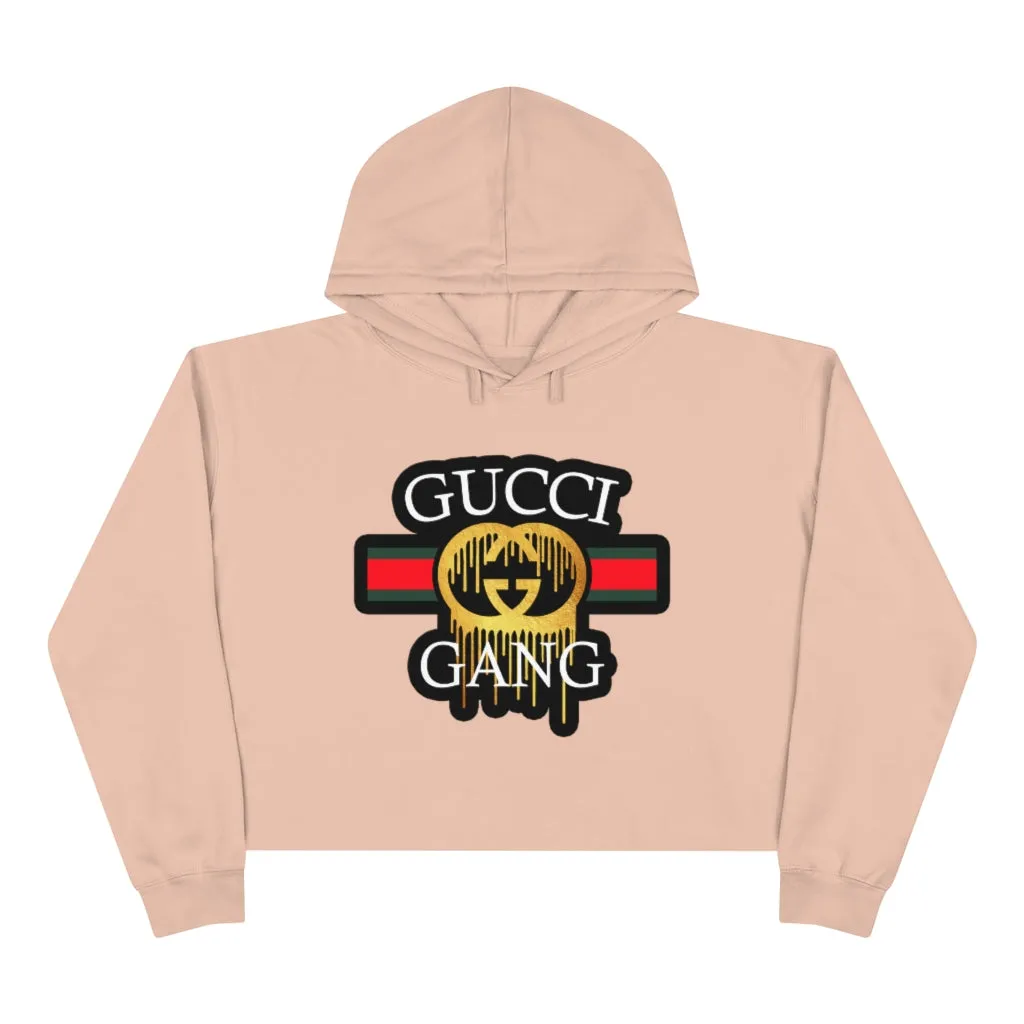 GUCC CANG CROP HOODIE