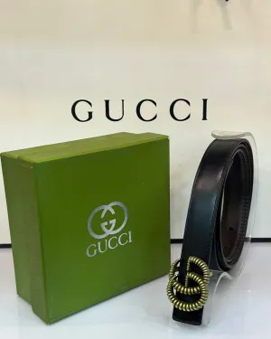 Gucci Black Belt (18)