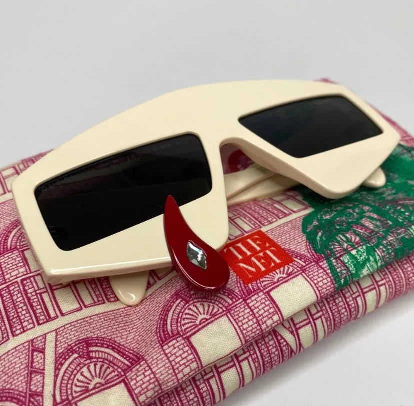 Gucci Hollywood Forever Teardrop Sunglasses