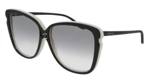 Gucci Women's Oversize Butterfly Sunglasses GG0709S