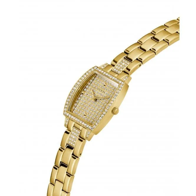 Guess Ladies Brilliant Gold Tone Watch GW0611L2