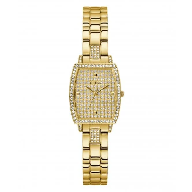 Guess Ladies Brilliant Gold Tone Watch GW0611L2