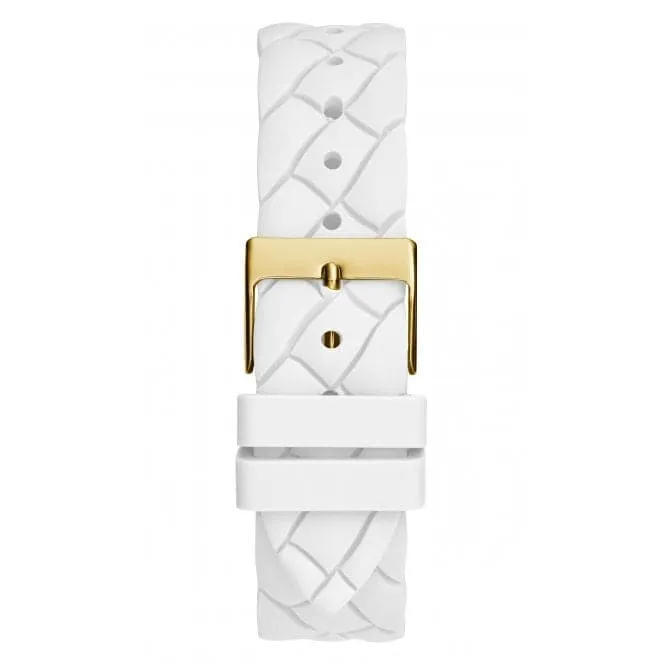 Guess Ladies Opaline Stainless Steel Gold Watch GW0585L2