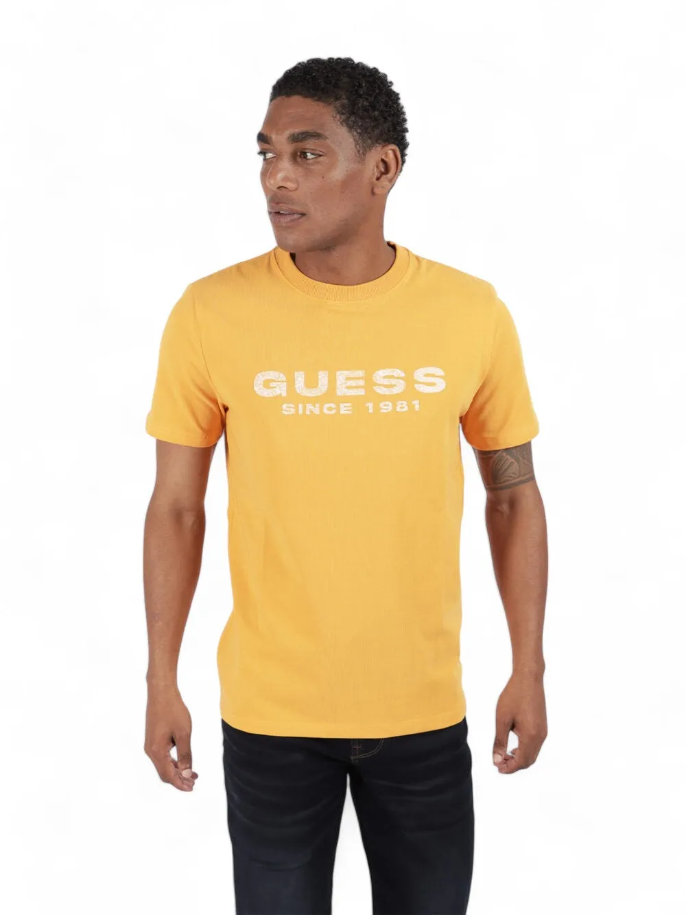 Guess Mens ECO Monogram T-SHIRT