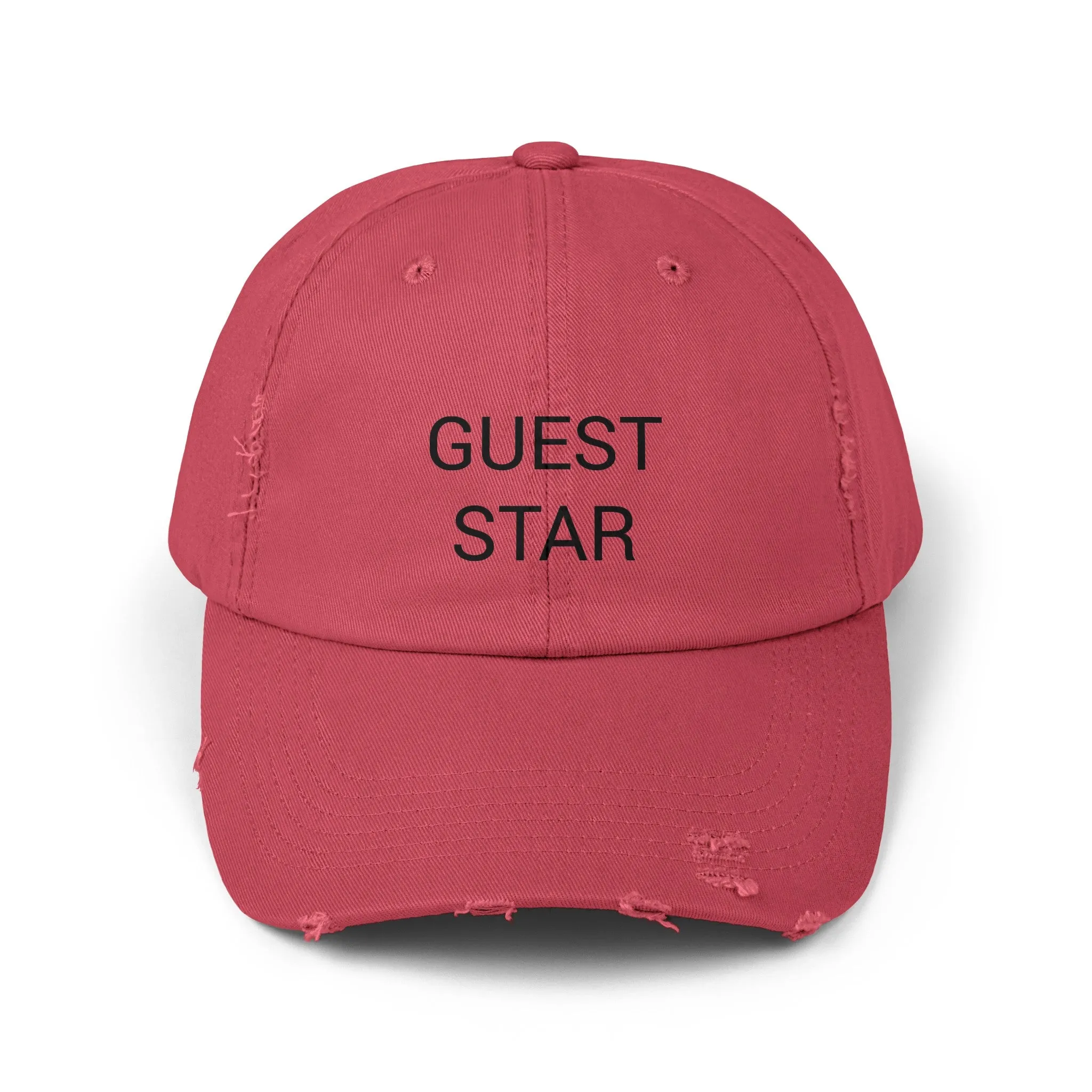 GUEST STAR Distressed Cap in 6 colors