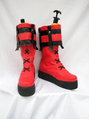 Guilty Gear Sol Badguy Cosplay Boots Custom Made