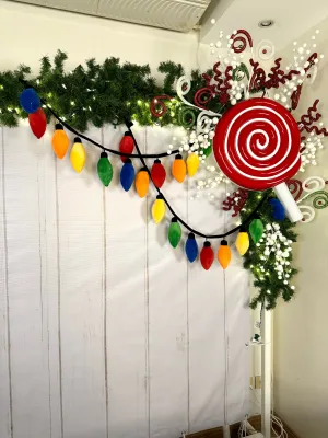 Guirnalda decorada Paleta / Garland decorated Lollipop