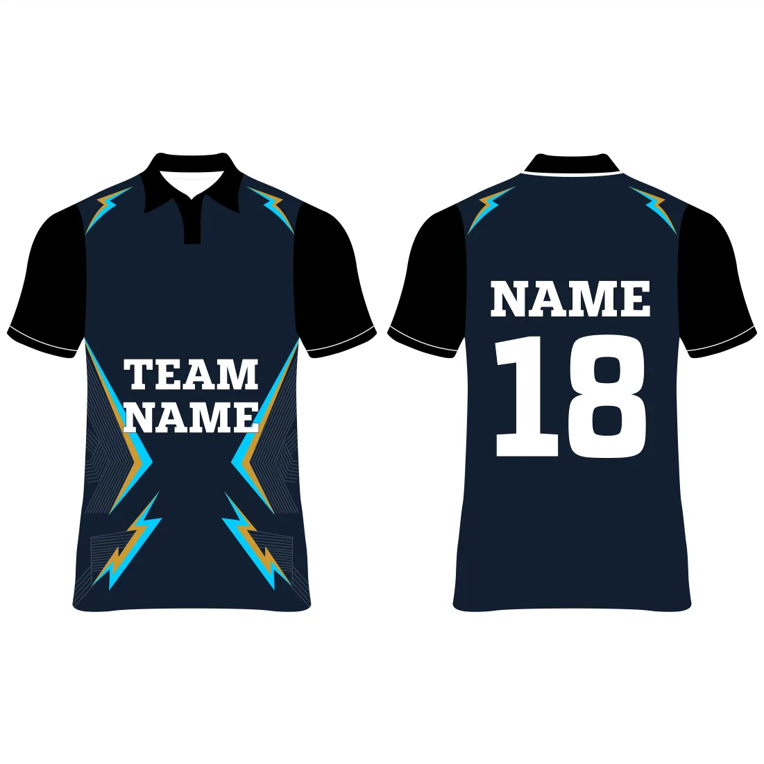 Gujarat Custom Cricket Jerseys NP080000