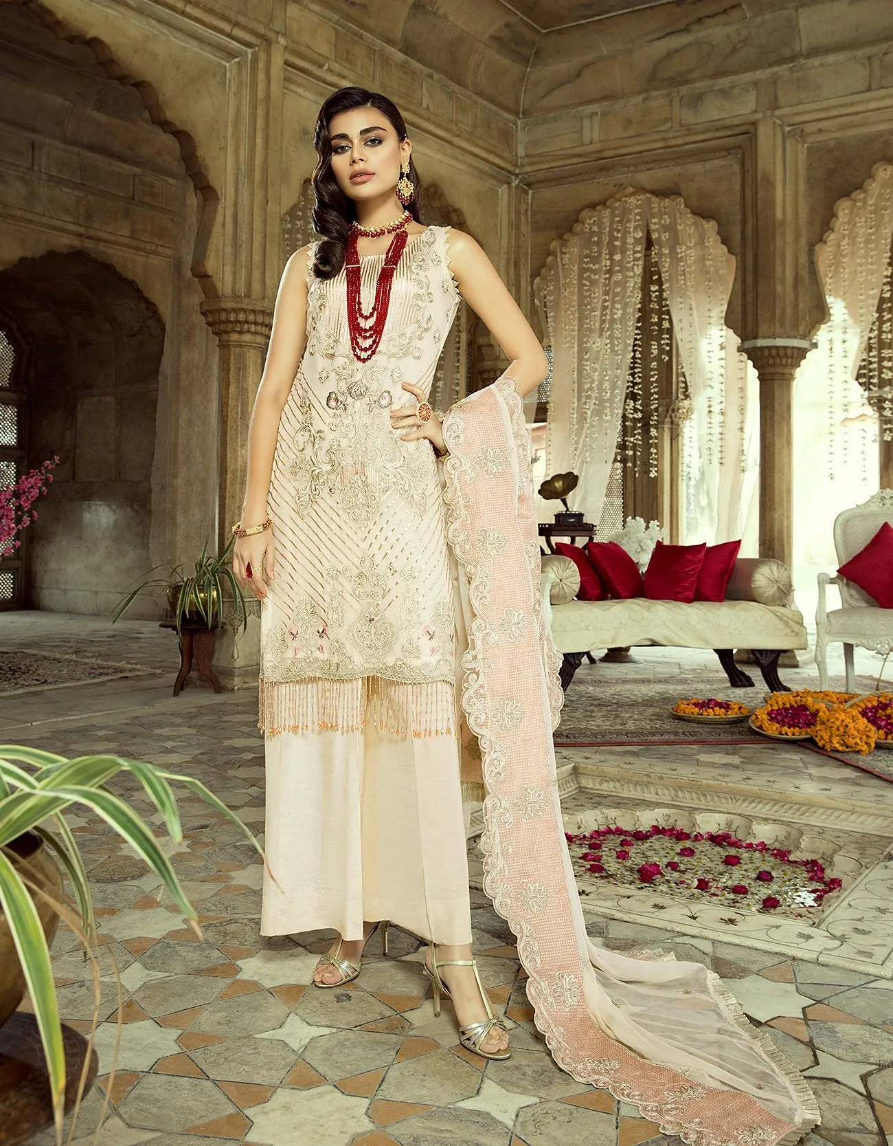 Gul-e-Azal Luxury Chiffon Collection – Royal Baroque