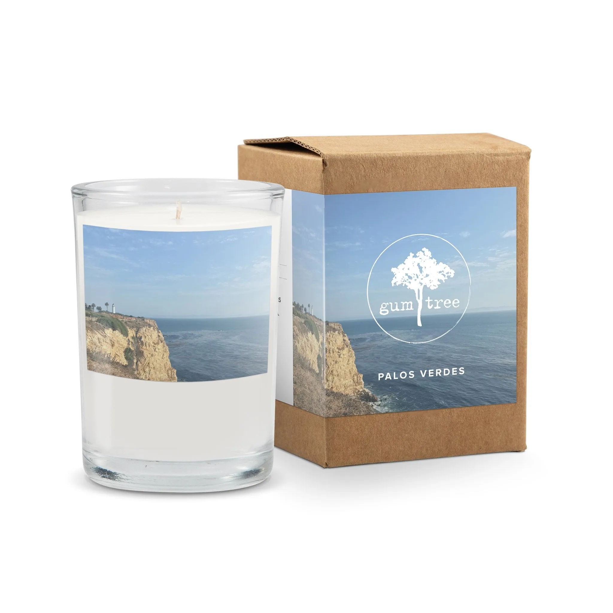 Gum Tree "Palos Verdes" Candle - Basil & Cypress