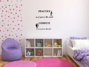 Gymnastics Wall Sticker