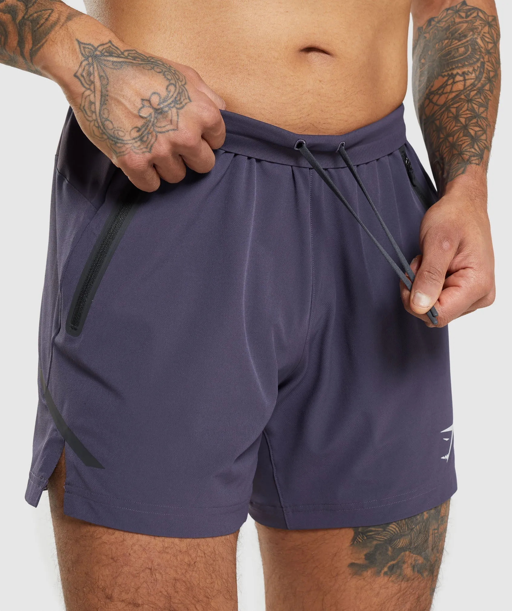 Gymshark Apex 5" Perform Shorts - Rich Purple