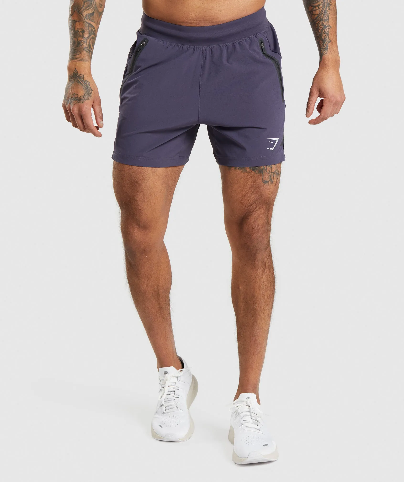 Gymshark Apex 5" Perform Shorts - Rich Purple