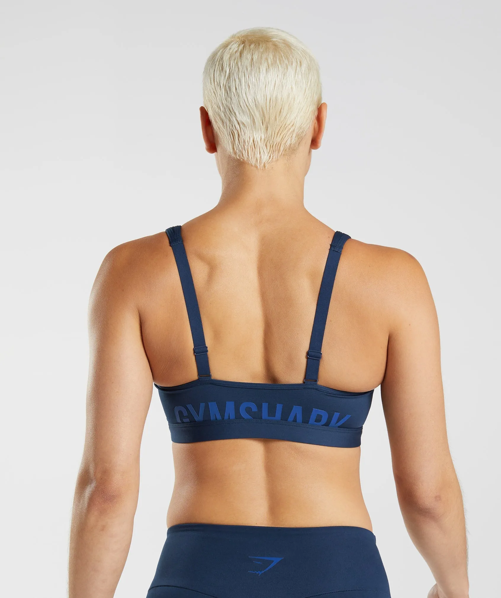 Gymshark Fraction Sports Bra - Navy