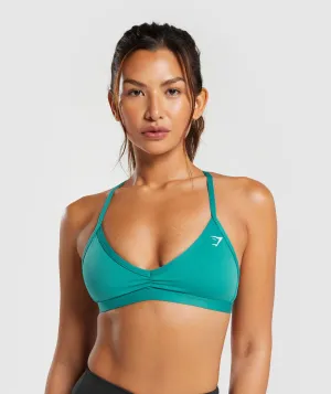 Gymshark Minimal Sports Bra - Bondi Teal