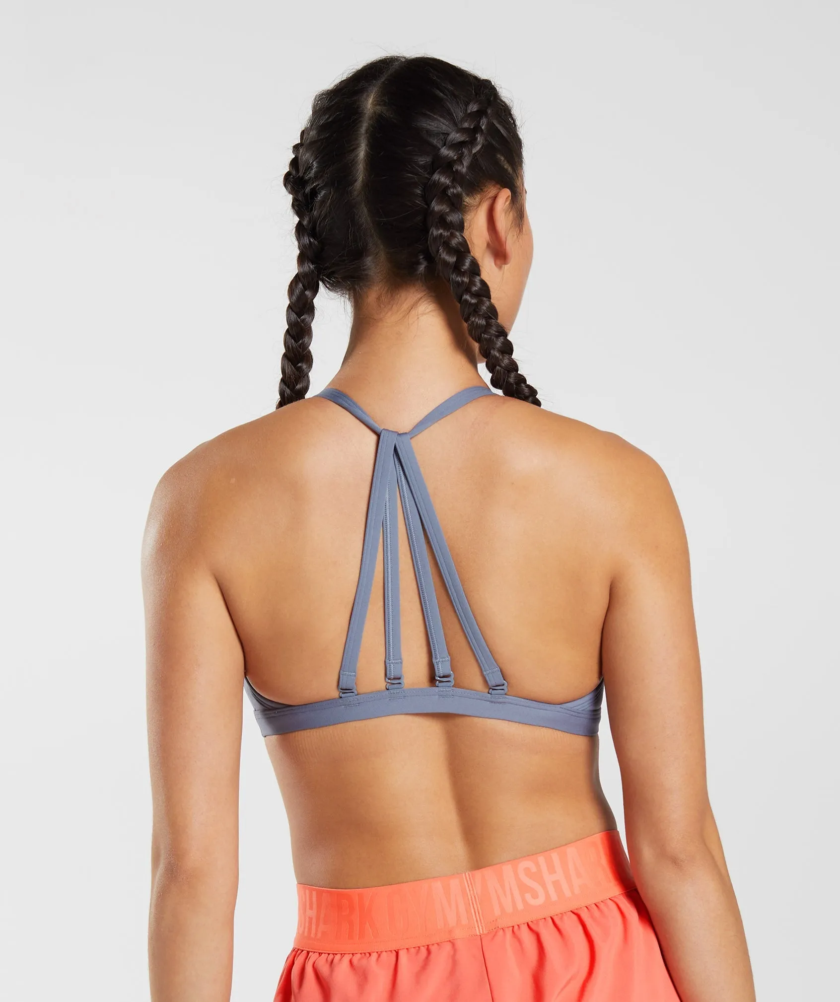 Gymshark Minimal Sports Bra - Evening Blue