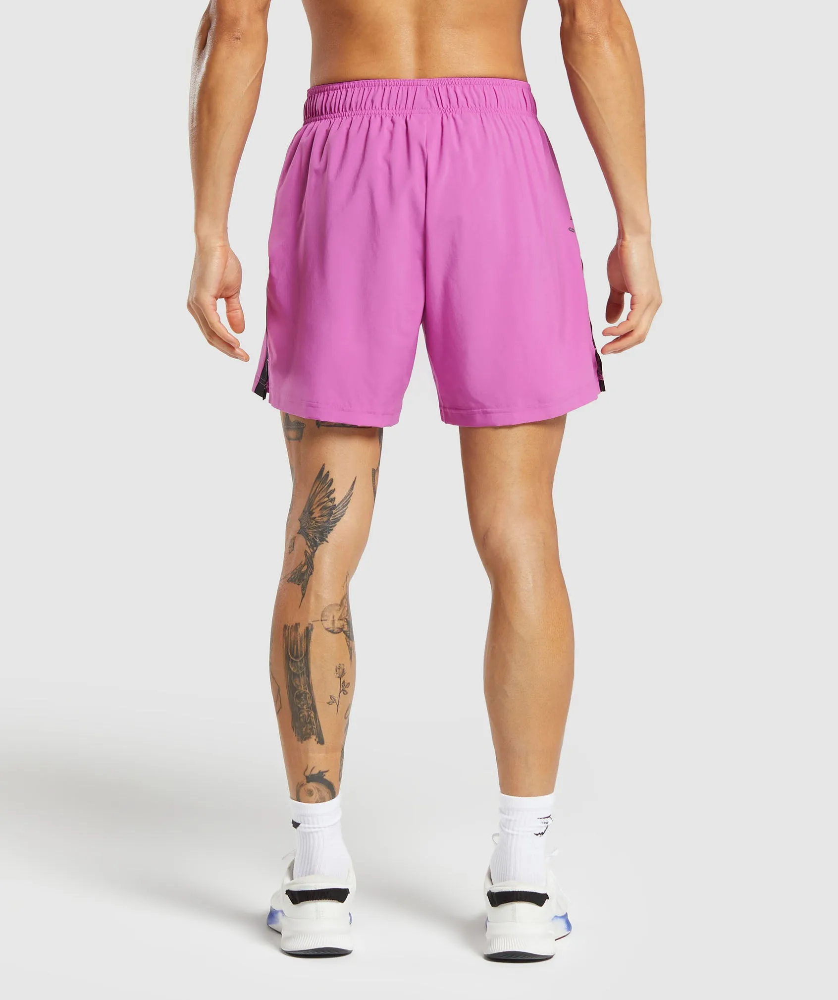 Gymshark Sport  7" Short - Shelly Pink/Black