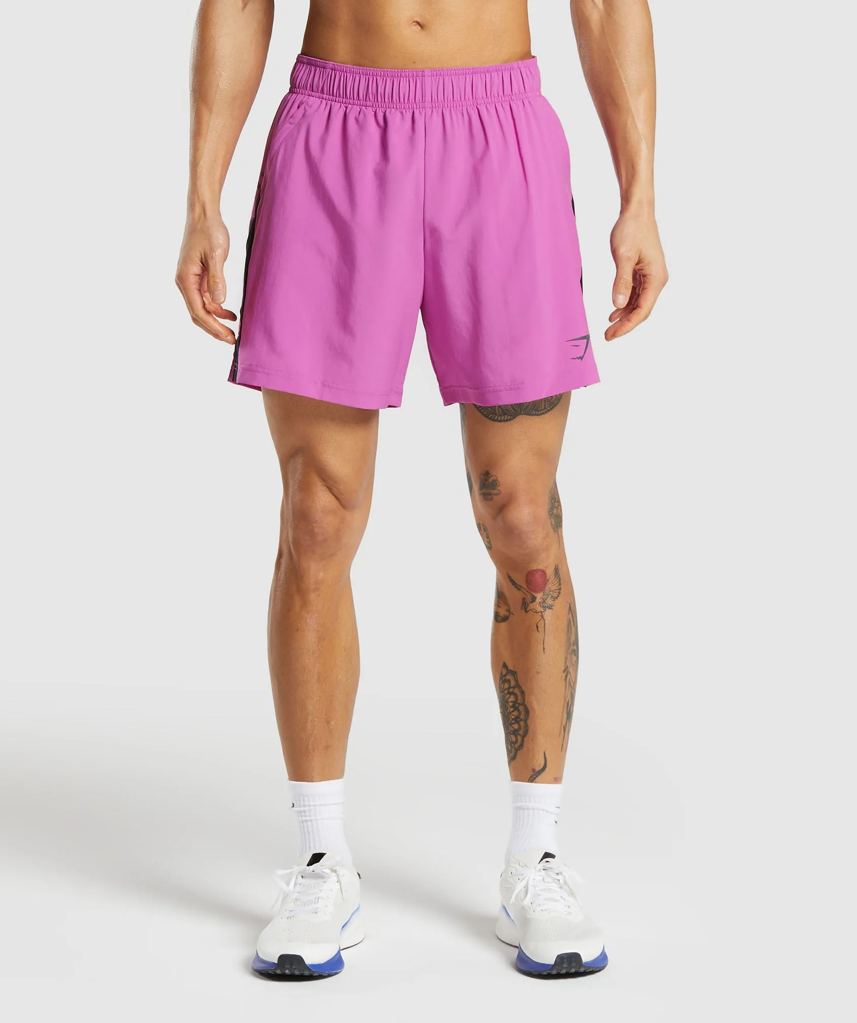 Gymshark Sport  7" Short - Shelly Pink/Black