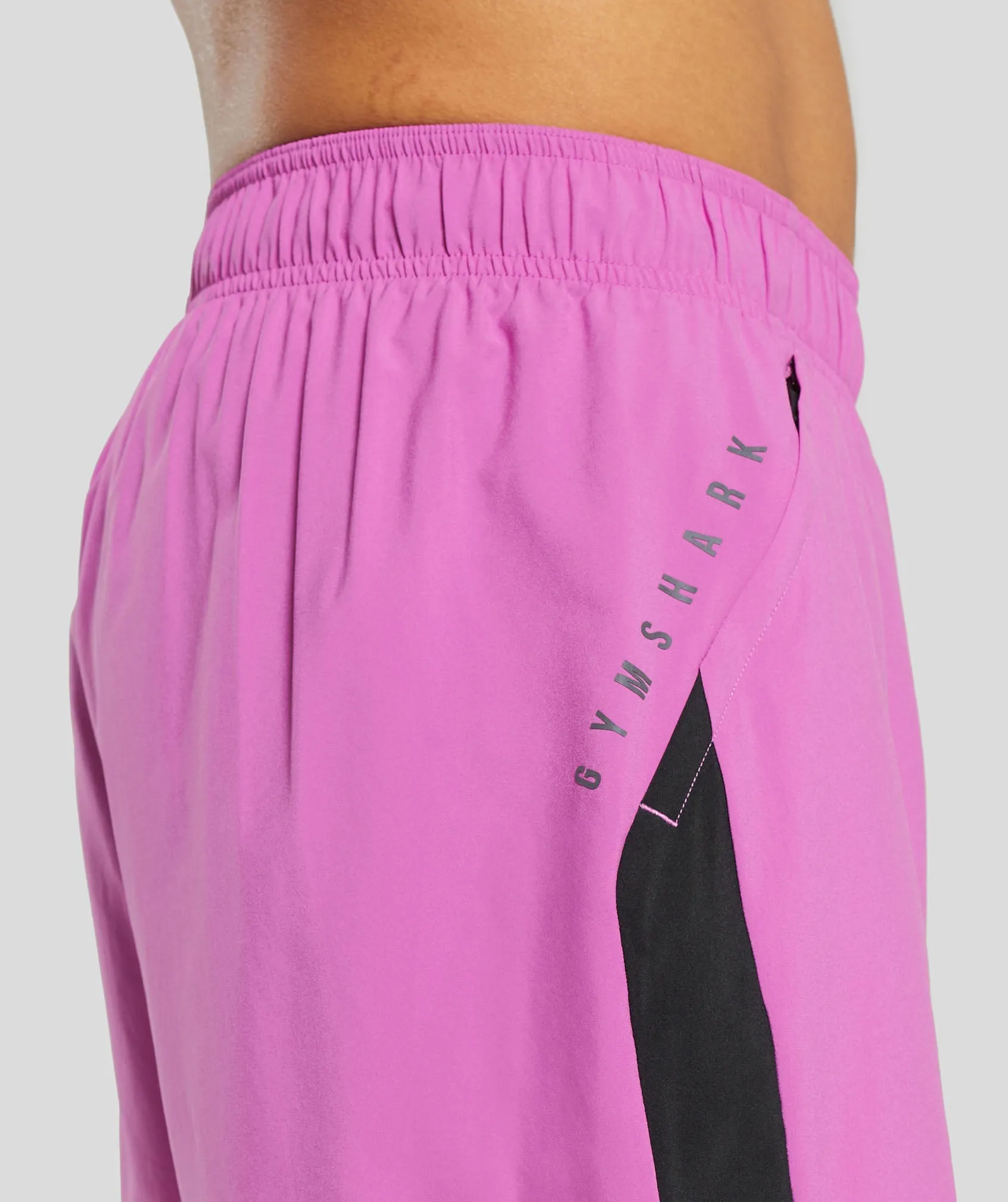 Gymshark Sport  7" Short - Shelly Pink/Black