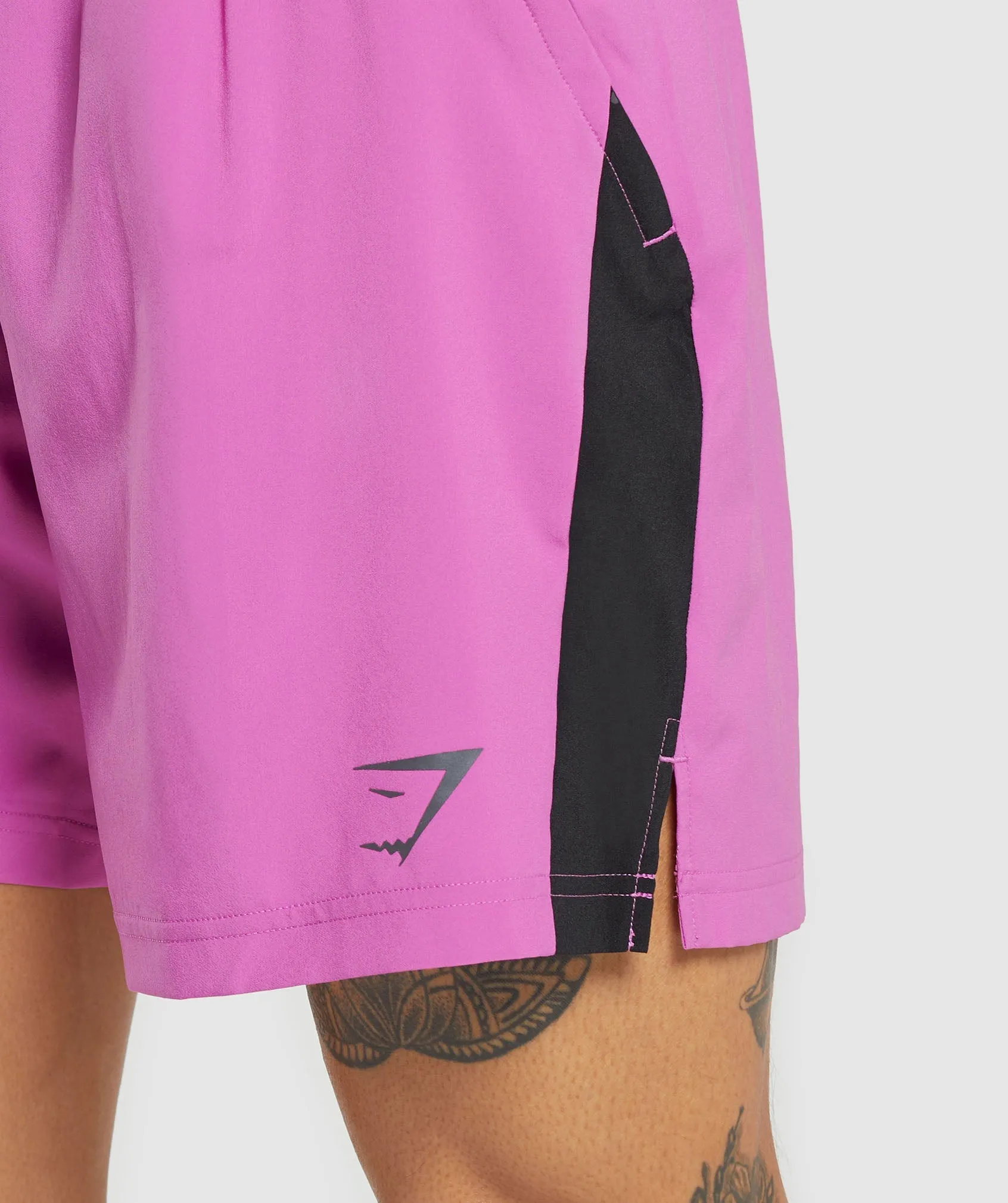 Gymshark Sport  7" Short - Shelly Pink/Black