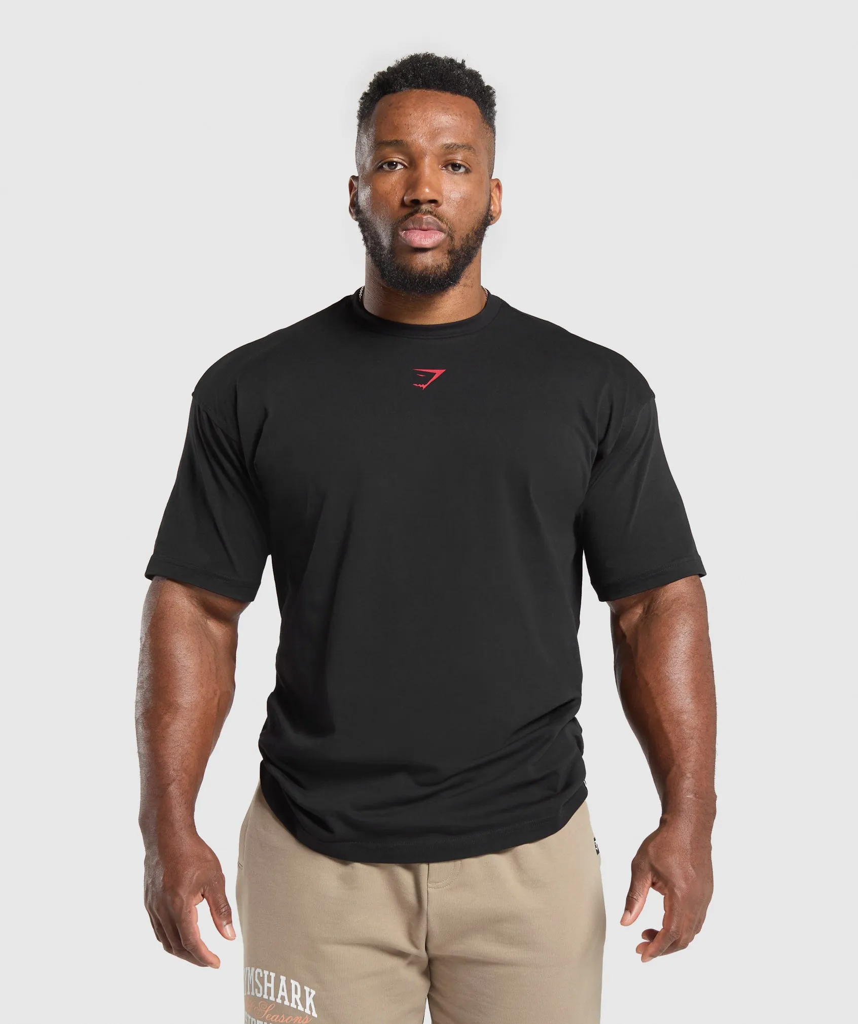 Gymshark Trophy Graphic T-Shirt - Black