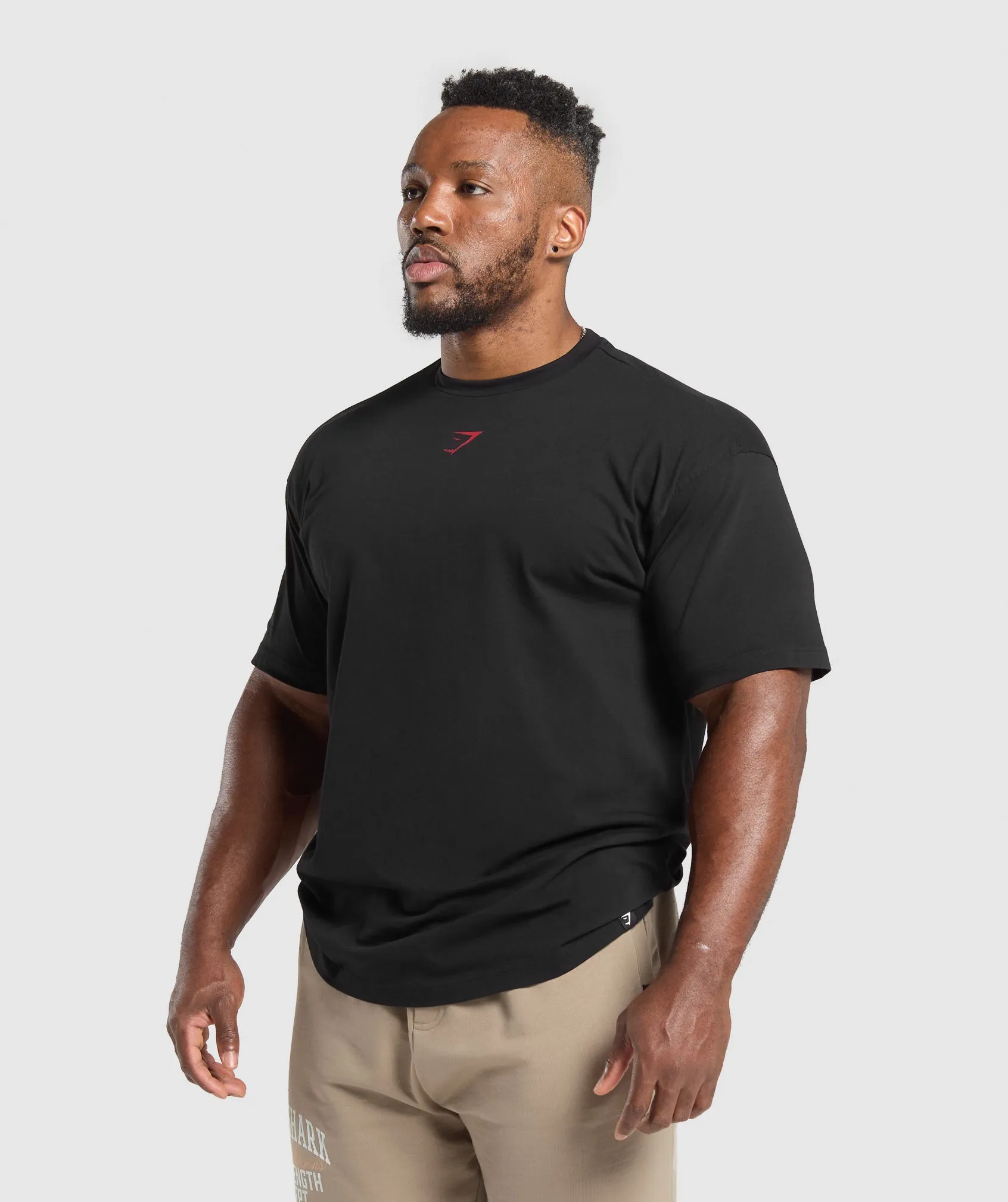 Gymshark Trophy Graphic T-Shirt - Black