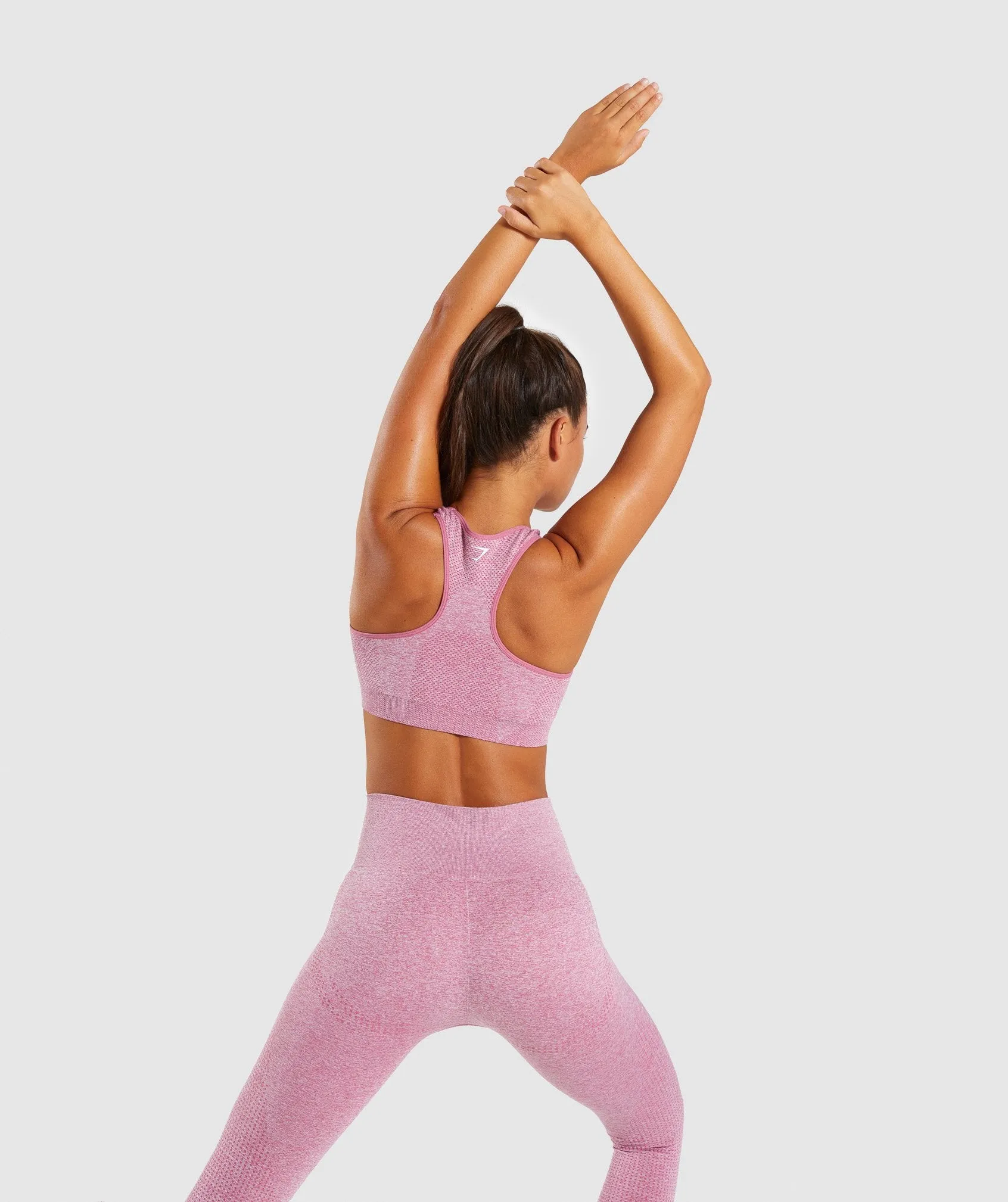 Gymshark Vital Seamless Sports Bra - Dusky Pink Marl