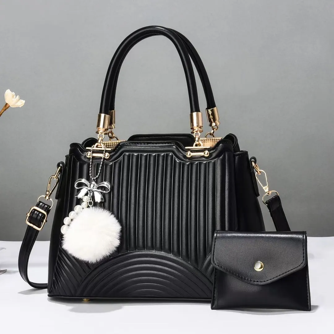 H1768 - Elegant Wave Handbag Set