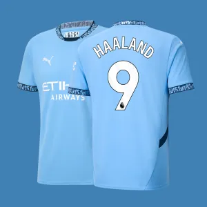 HAALAND 9 Manchester City Home Shirt 23/24