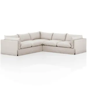 Habitat 3 Piece 111" Sectional, Valley Nimbus