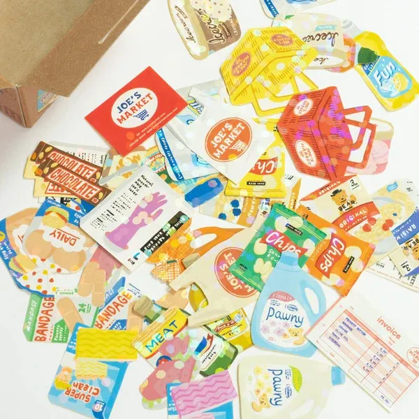 Haco Stickers Box of Seal Stickers [Supermarket]