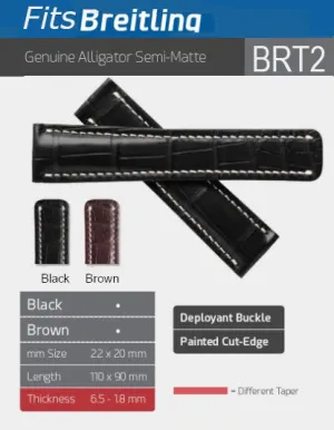 Hadley Roma - Breitling Style Watch Band | BRT2