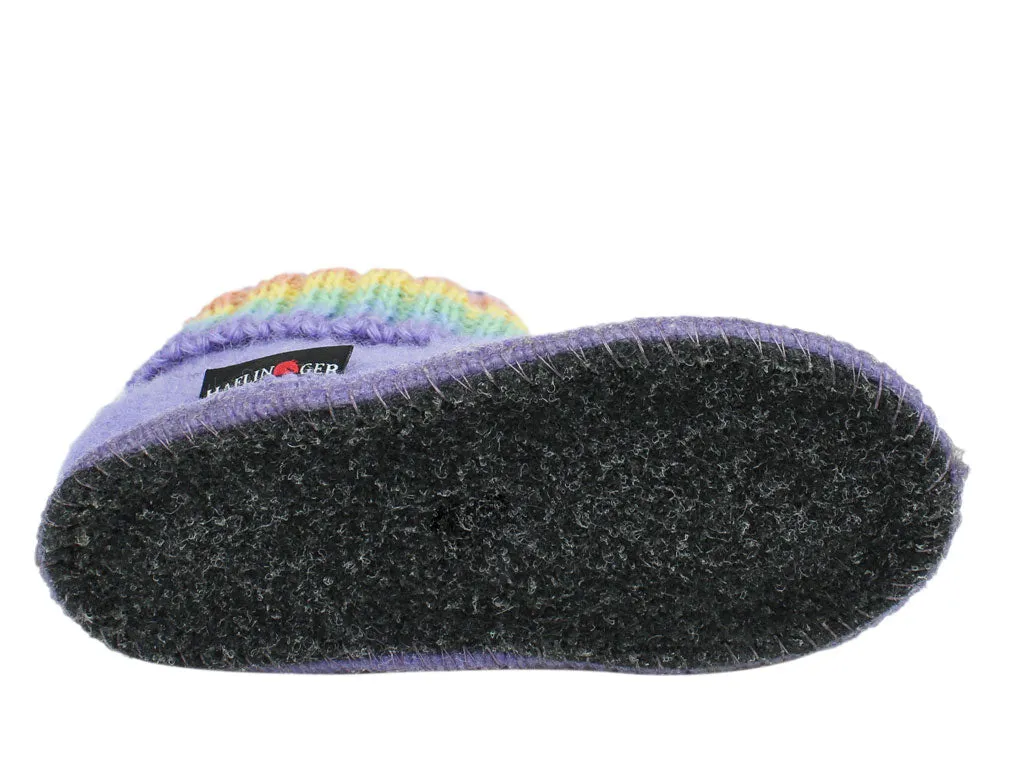 Haflinger Children's slippers Fairy Tale Orchid