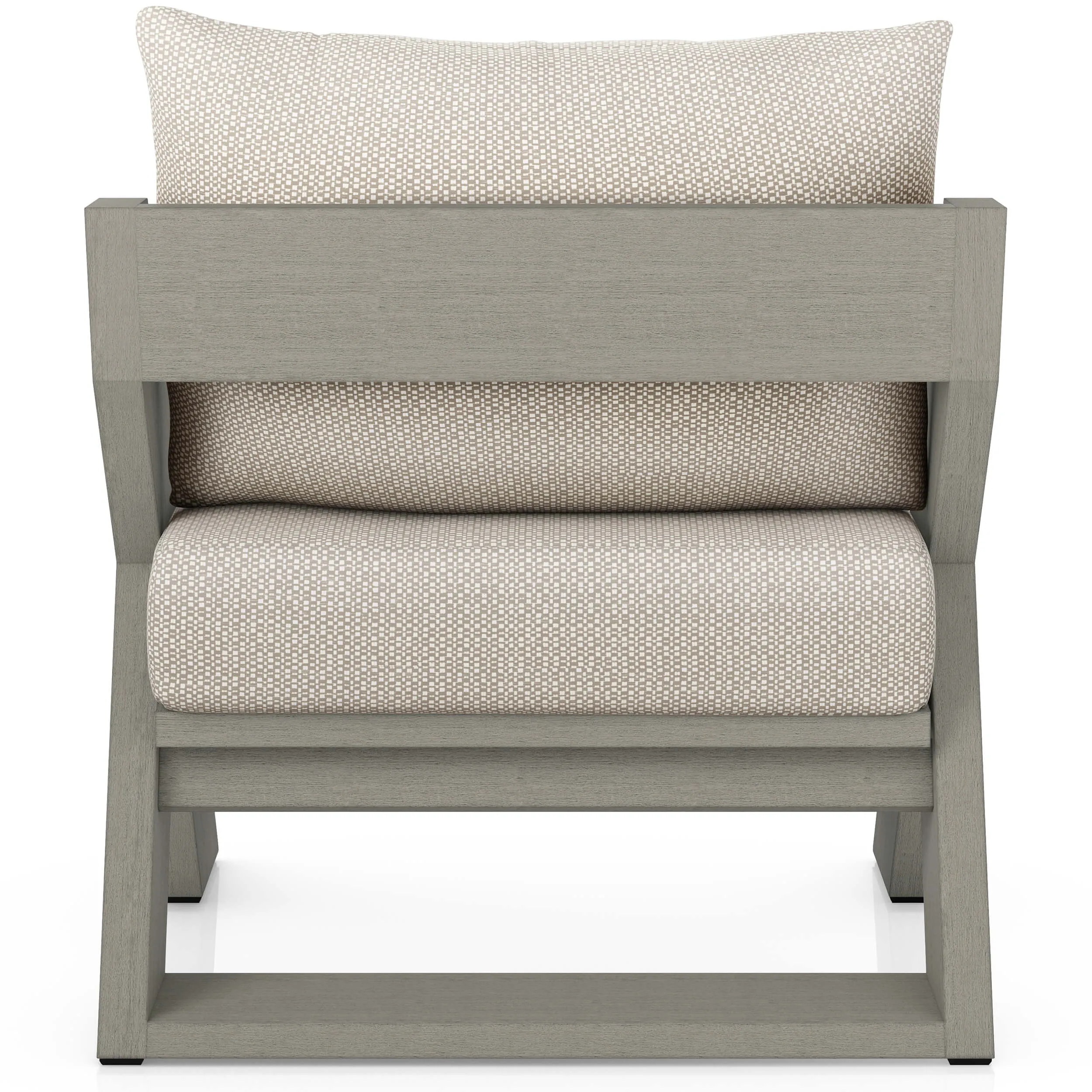 Hagen Outdoor Chair, Faye Sand/Weathered Grey