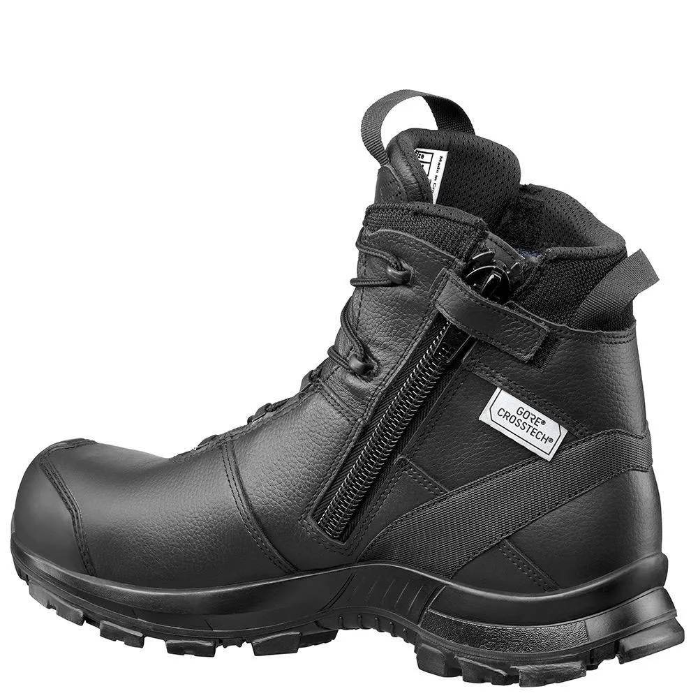 Haix Men's - 5" EMS Black Eagle 55 Safety Mid Side Zip - Composite Toe